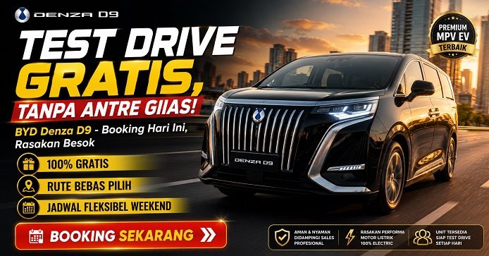 Test Drive Denza D9 Tanpa Antre GIIAS
